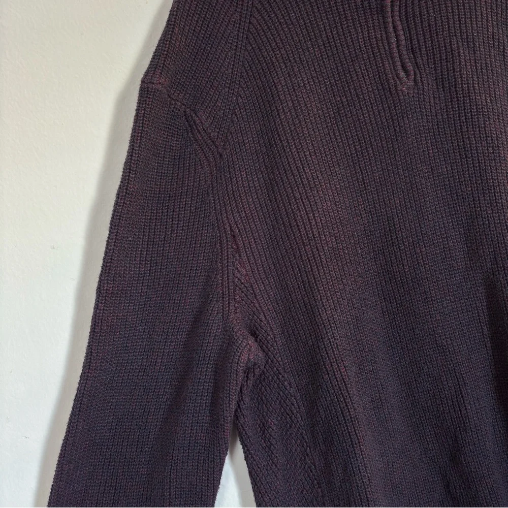 Banana Republic Men's Dark Gray Zip-Up Sweater